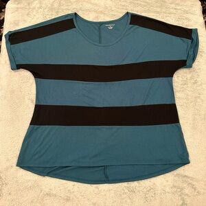 Striped short sleeve shirt